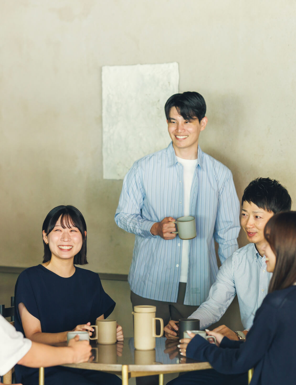 ミーティングに参加するLANDICのメンバー